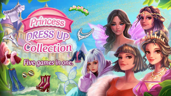 slim fit dress slacks 3-in-1 Dress Up Game Set: Princess Fashion Show main image 1