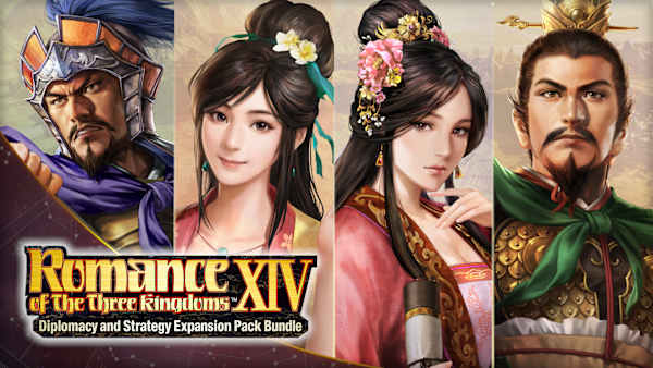KT's ROMANCE OF THE THREE KINGDOMS Series App Officer CG Set for