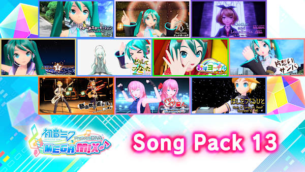 Hatsune Miku: Project DIVA Mega Mix Song Pack 13 for Nintendo