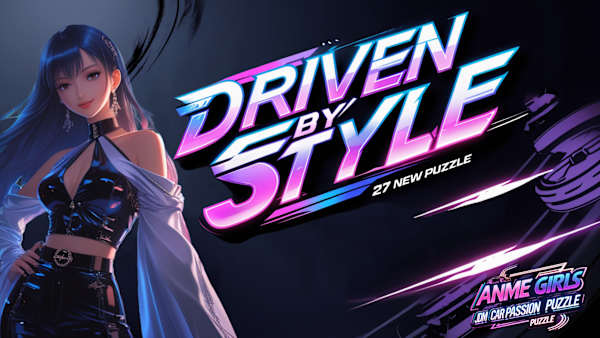 Anime Girls: JDM Car Passion Puzzle Driven by Style for Nintendo