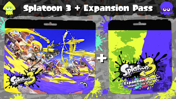 Splatoon & Splatoon 3 セット Splatoon™ 3 Bundle (Game + Expansion Pass) for Nintendo Switch