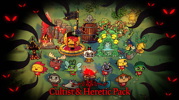 Cult of the Lamb - Cultist and Heretic Pack Bundle for Nintendo