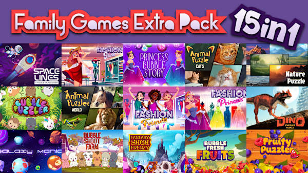 nintendo game pack ニンテンドーゲームパック Family Games Extra Pack: 15 in 1 for Nintendo Switch - Nintendo