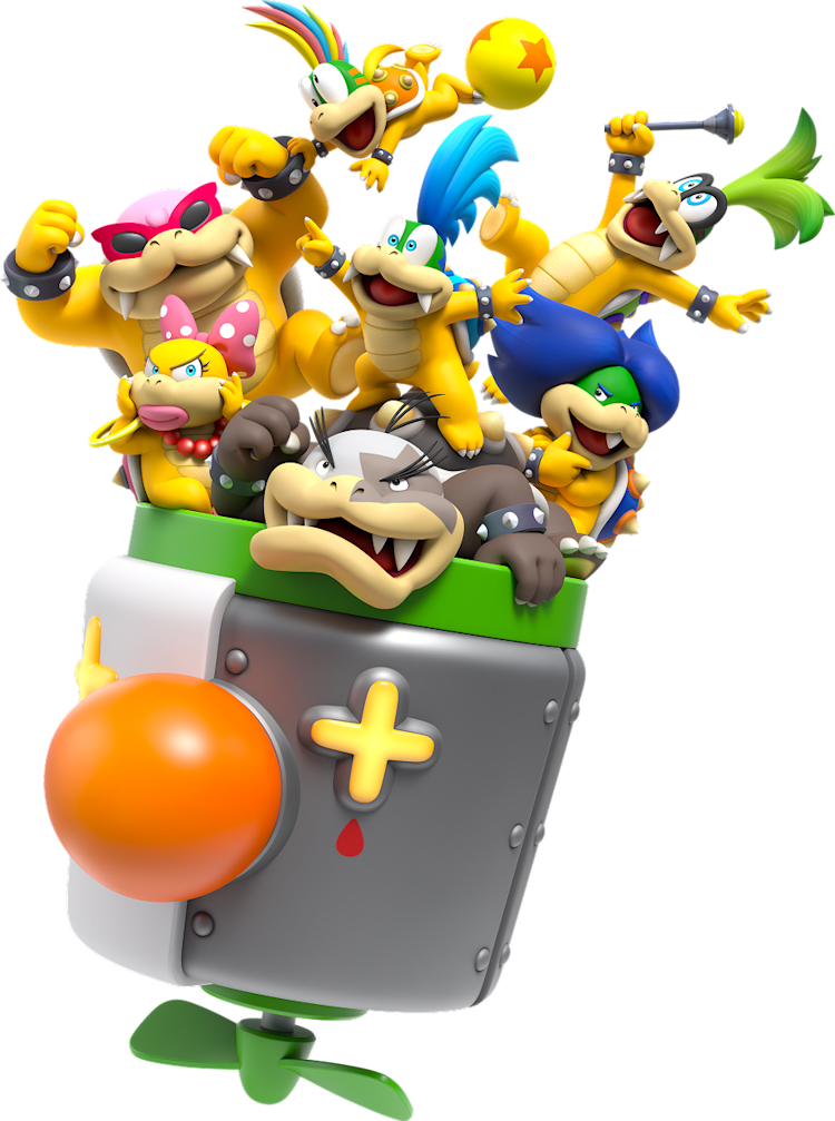 Koopalings u Bellabel Parku