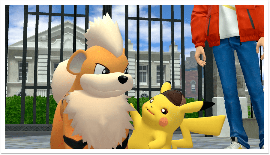 Pikachu y Growlithe