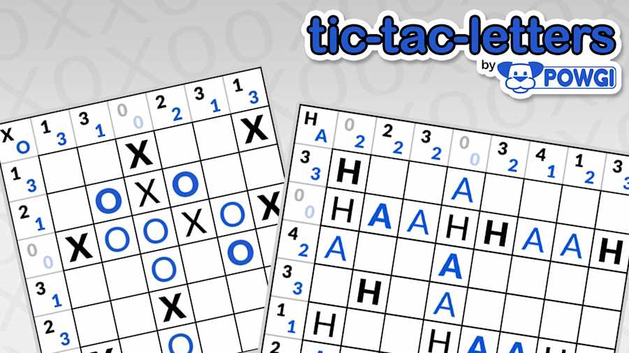 Tic-Tac-Letters by POWGI