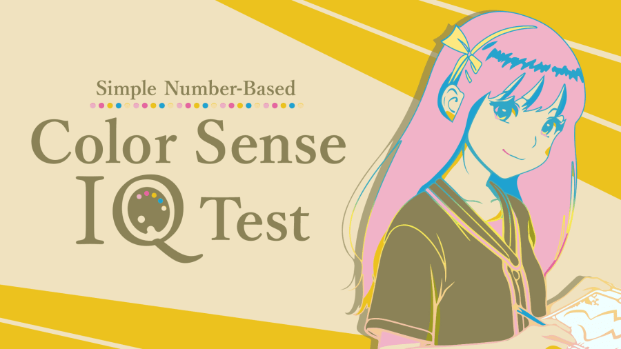 Simple Number-Based Color Sense IQ Test