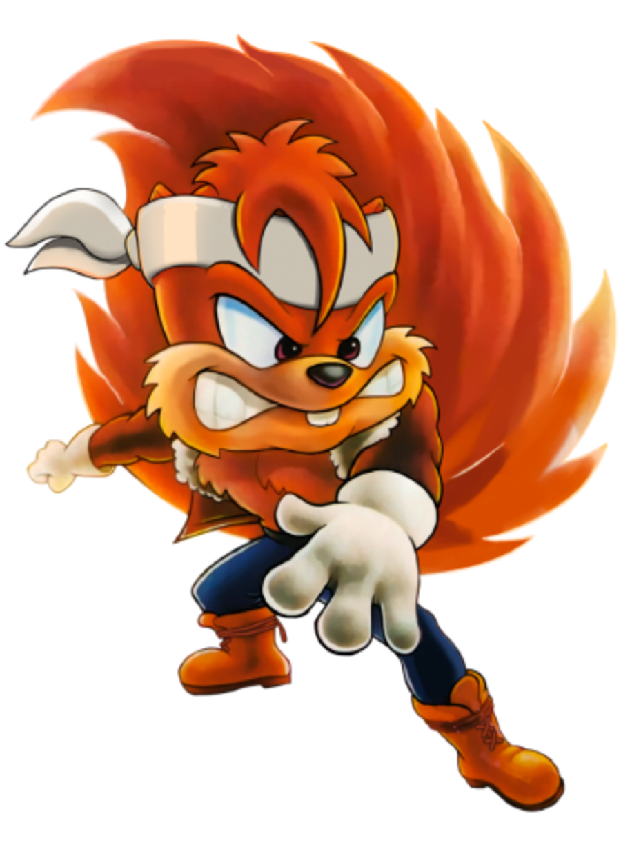 Zero the Kamikaze Squirrel