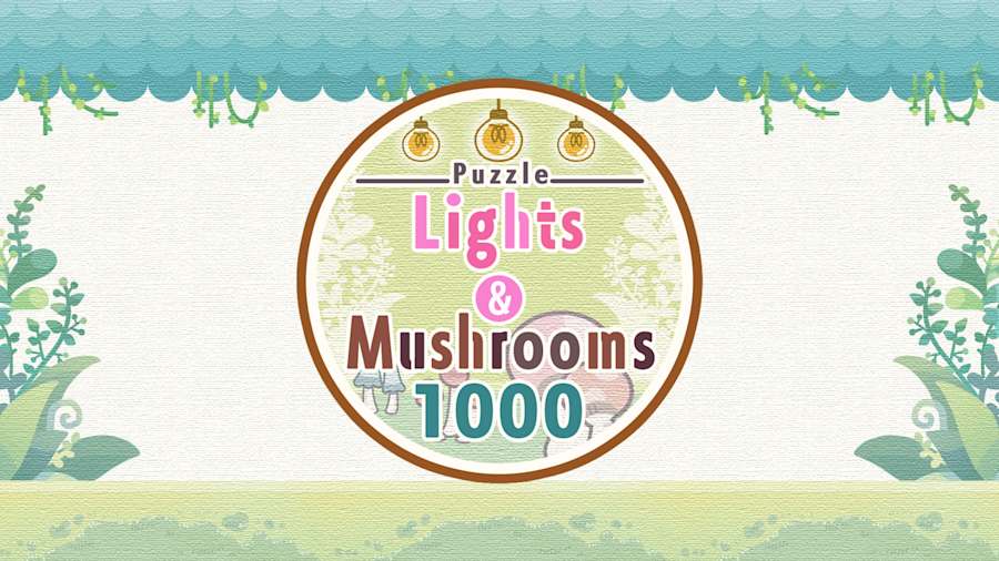 Puzzle Lights and Mushrooms 1000