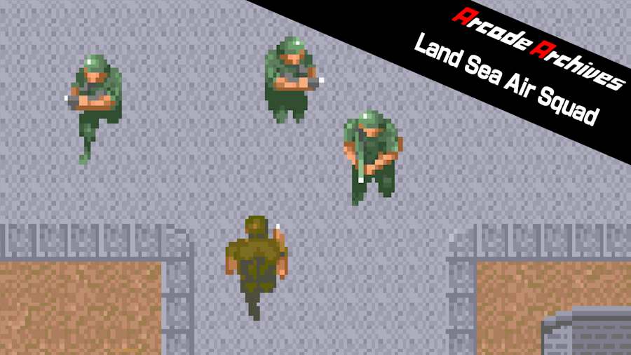 Arcade Archives Land Sea Air Squad