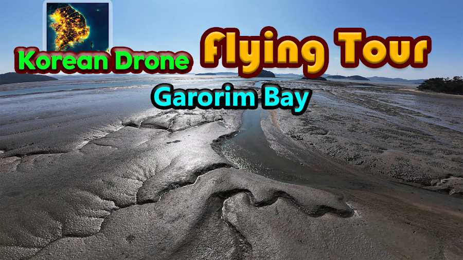 Korean Drone Flying Tour Garorim Bay