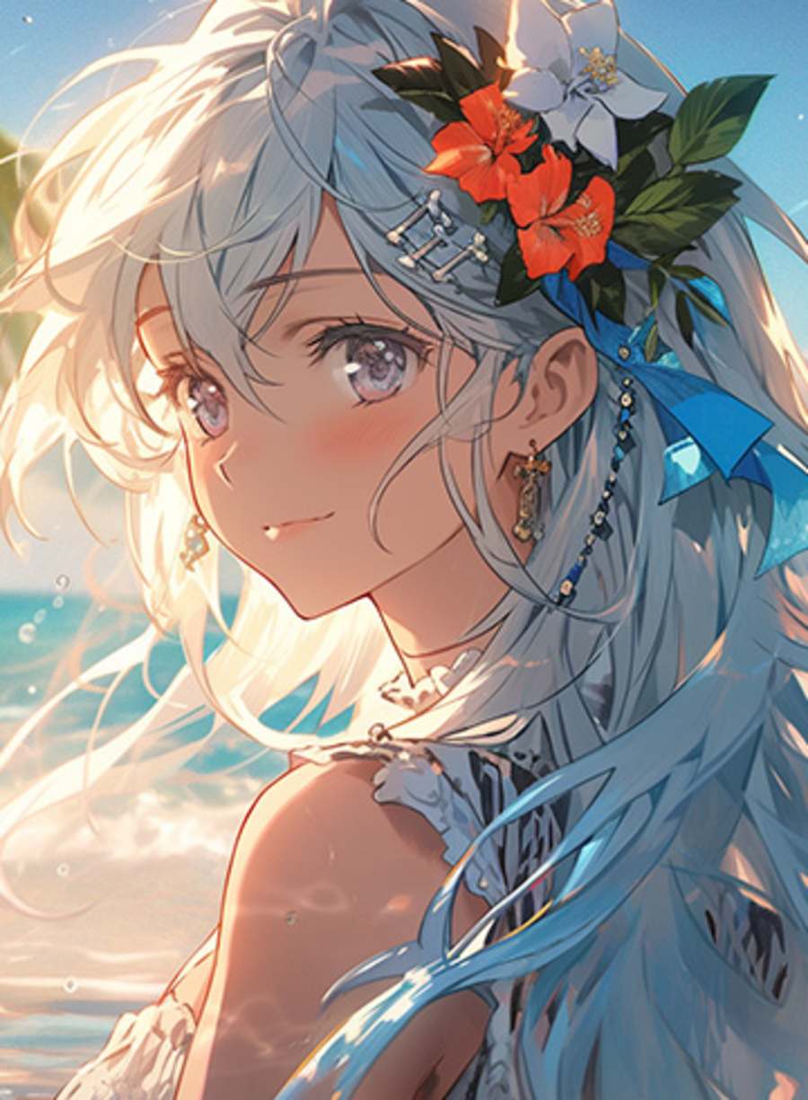 Cozy Earth: Hawaii Island Love Anime Girls