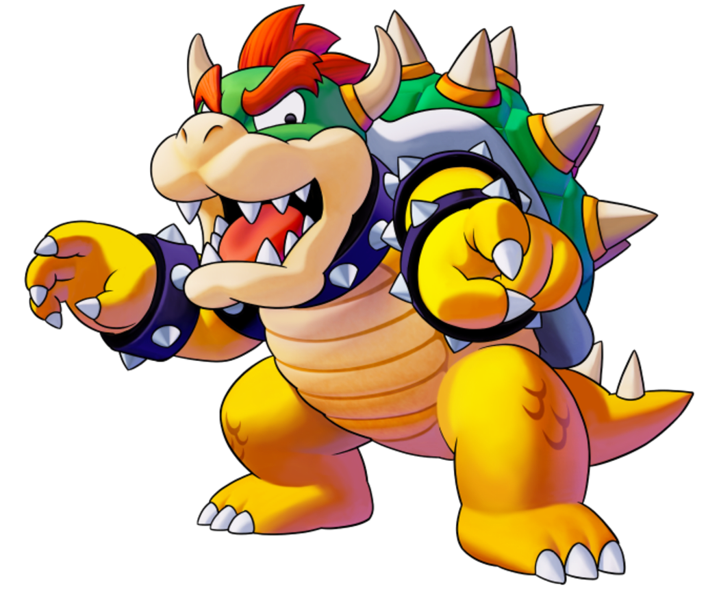 Bowser is shown. 
