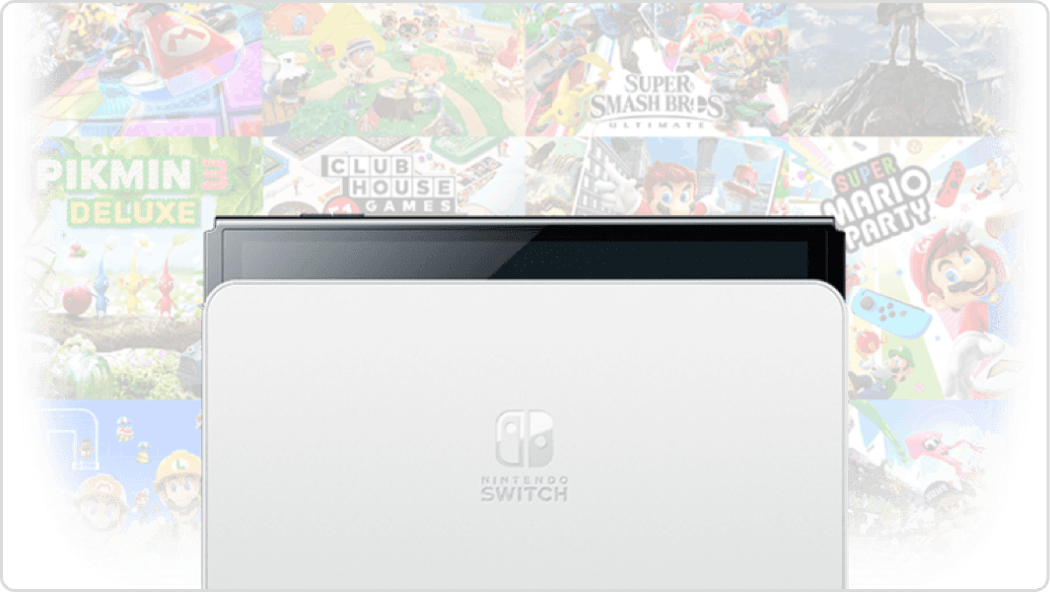 Nintendo Switch OLED storage feature