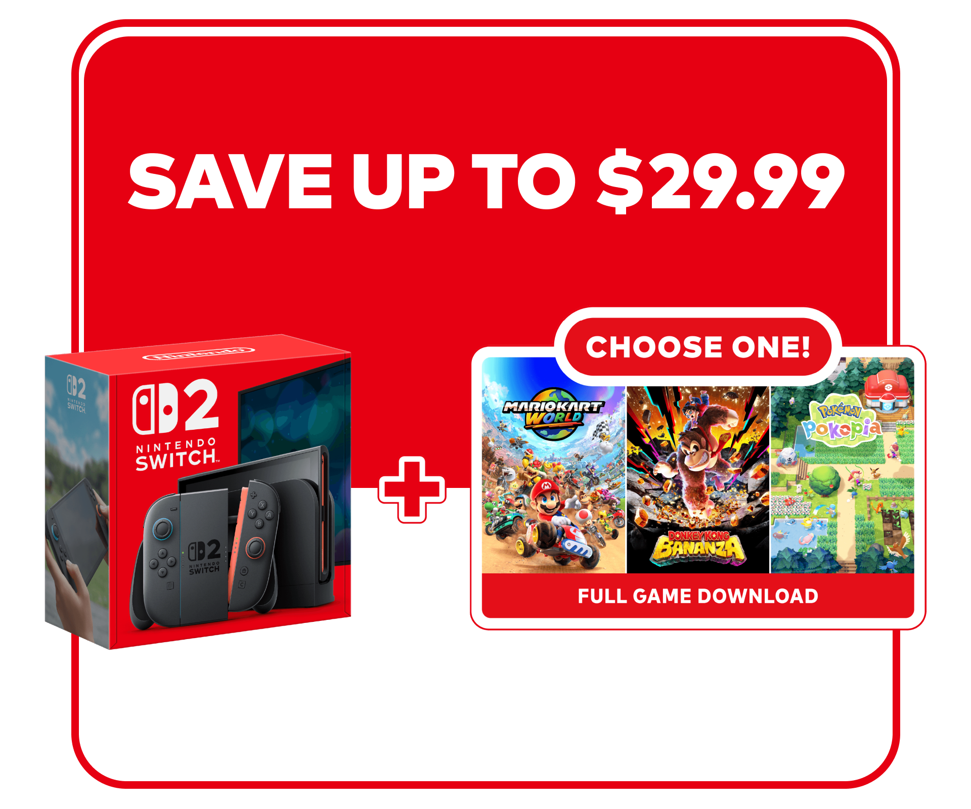 Save up to $29.99, Choose one! Full game download