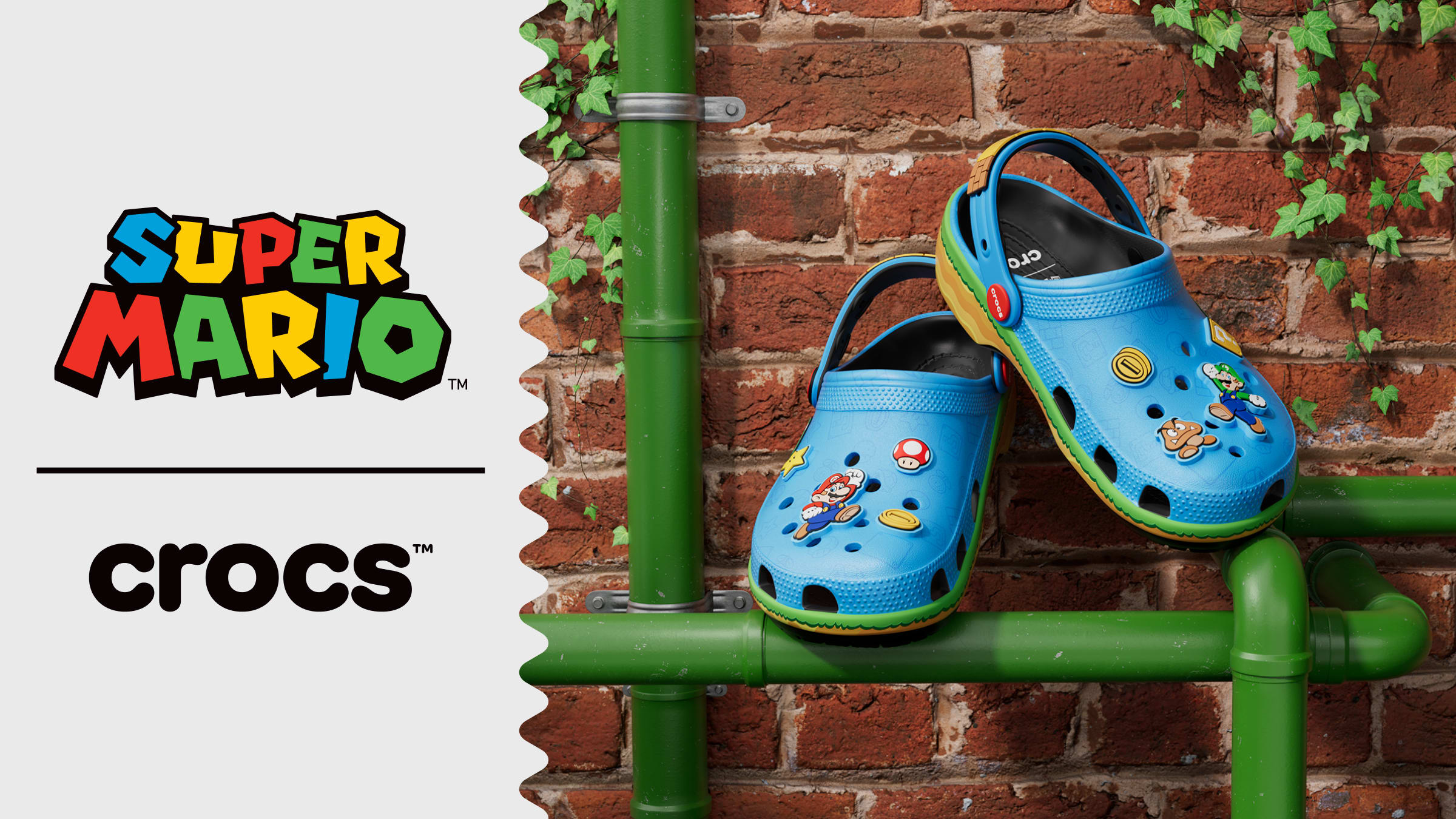 Crocs x Super Mario