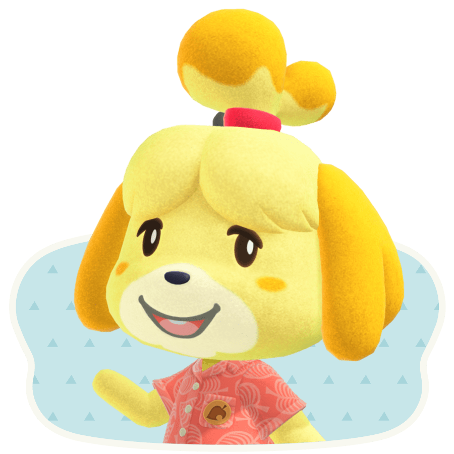 Isabelle in her summer top