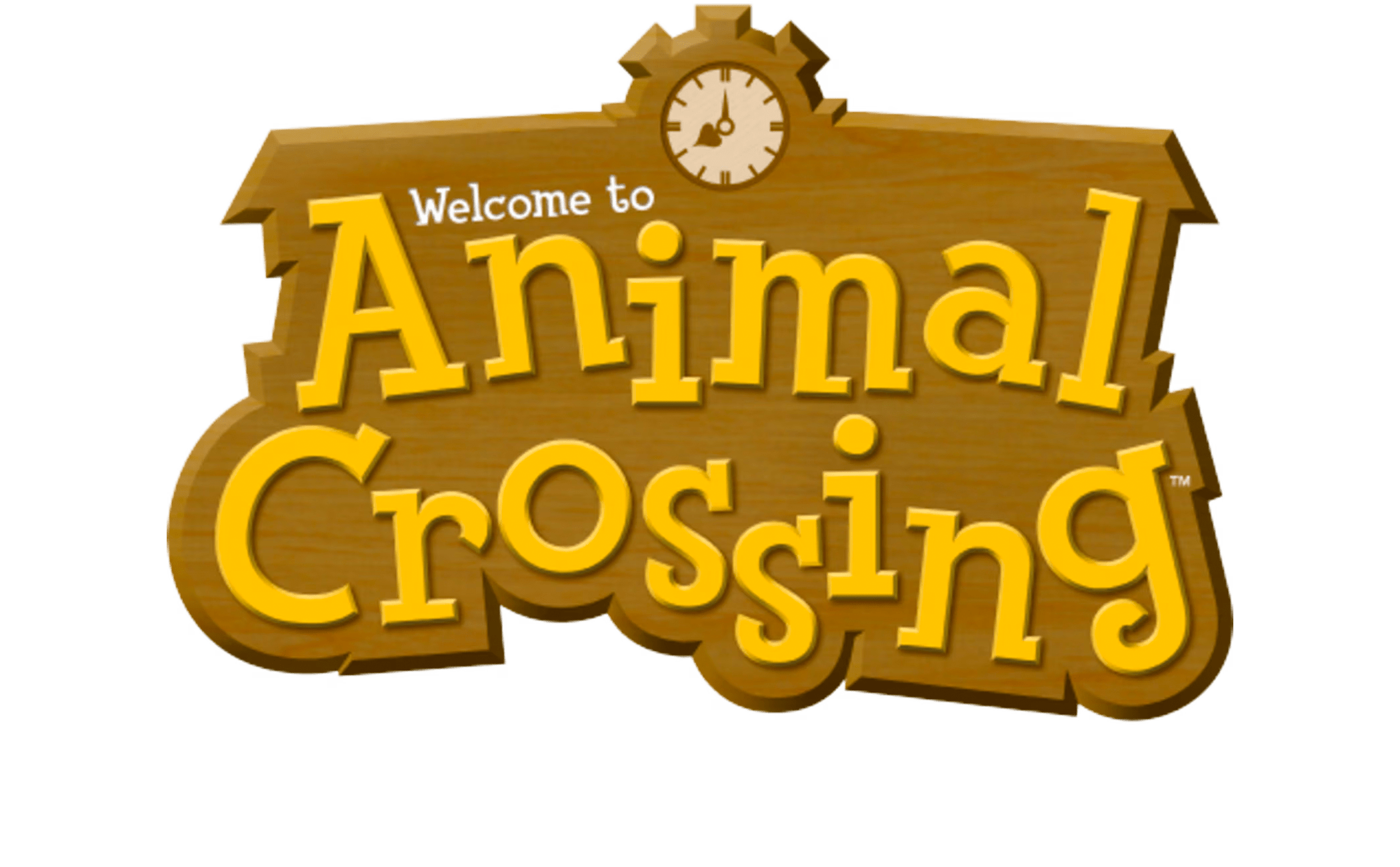 Welcome to Animal Crossing logo