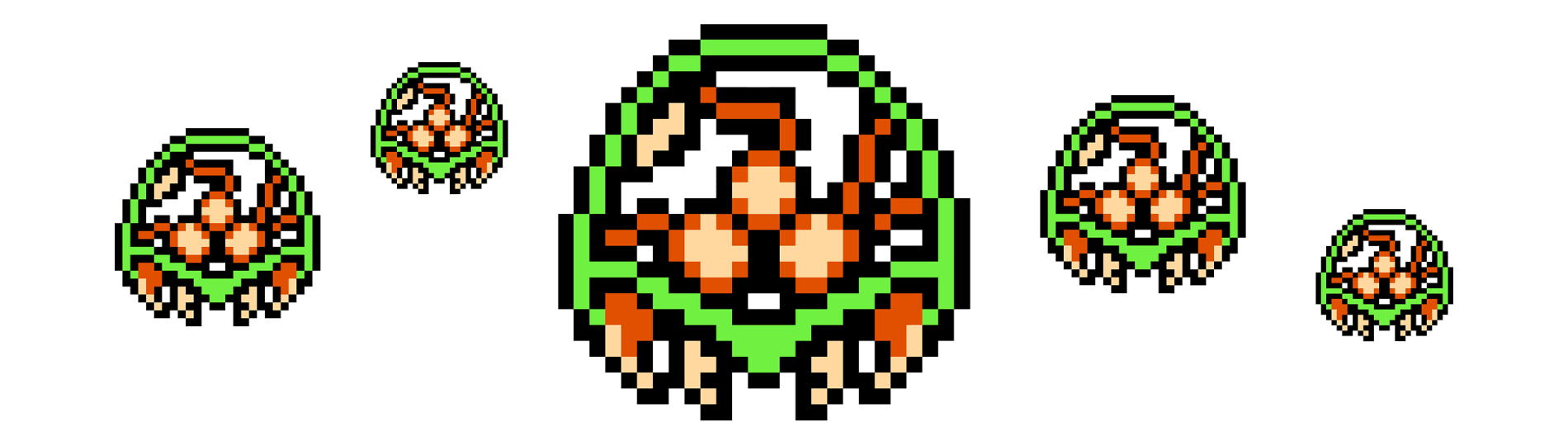 pixel metroid aliens