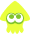 Yellow squid icon