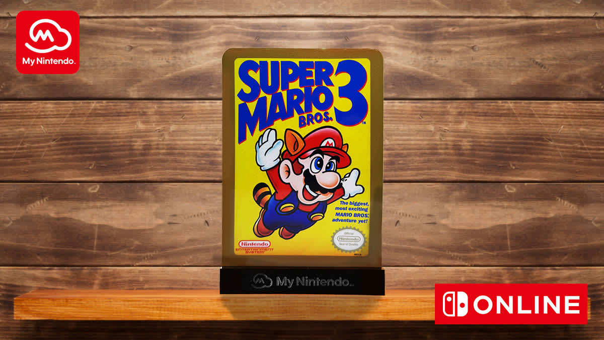 Nintendo Classics - Super Mario Bros.™ 3 desktop metal display (for Nintendo Switch Online members only)