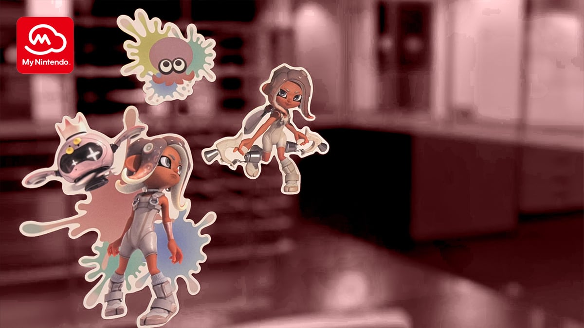 Splatoon™ 3: Expansion Pass - Side Order Tech Sticker sheet
