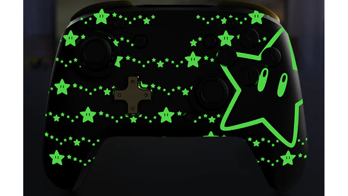 REMATCH Wireless Controller Glow: Super Mario™ Star