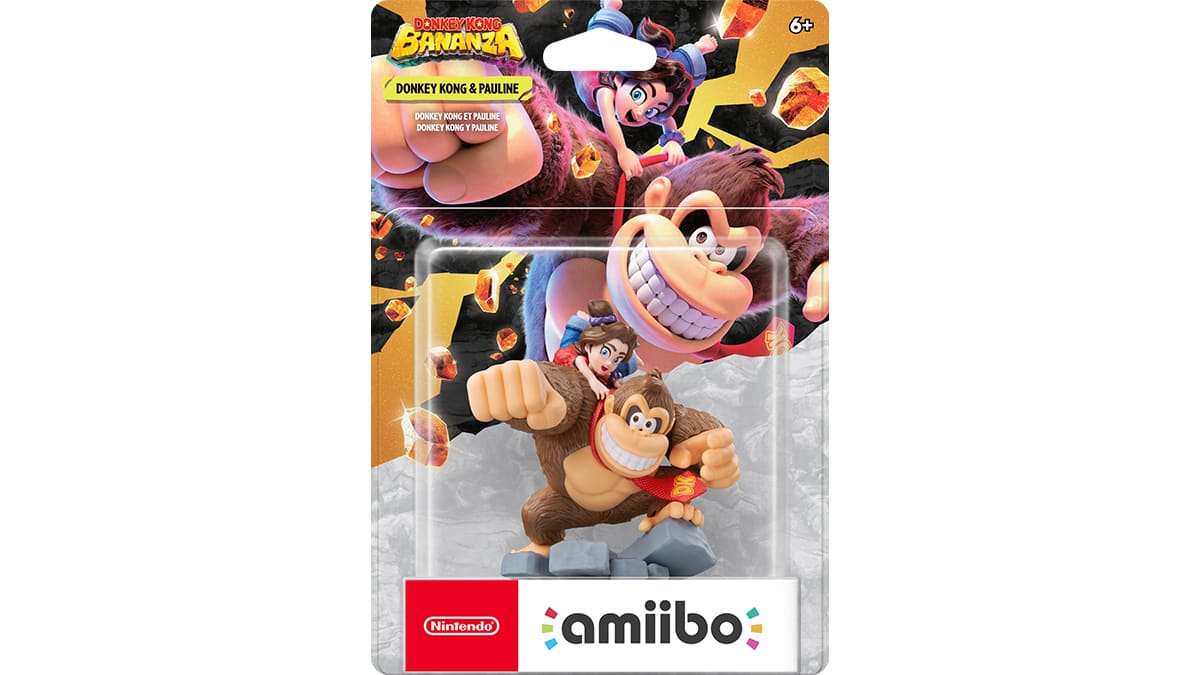 amiibo di Donkey Kong & Pauline (Donkey Kong Bananza Collection) - My Nintendo