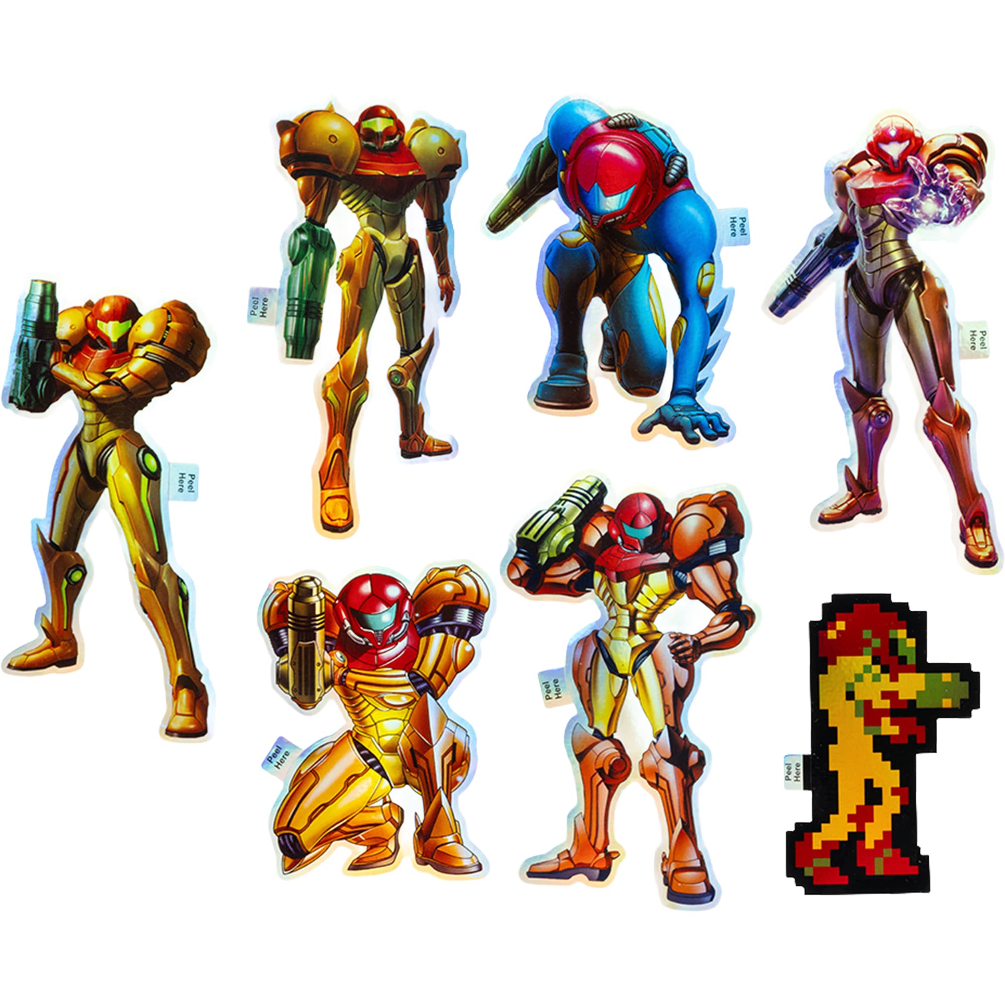 Metroid™ Sticker Set of 8 - Nintendo Official Site