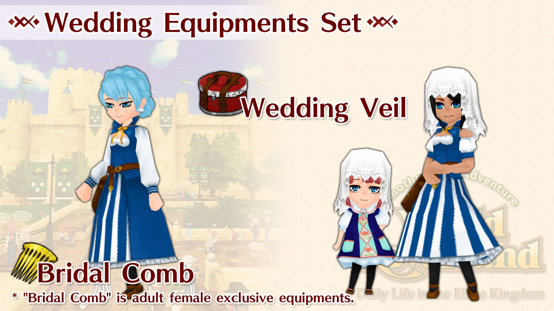 Wedding Equipments Set