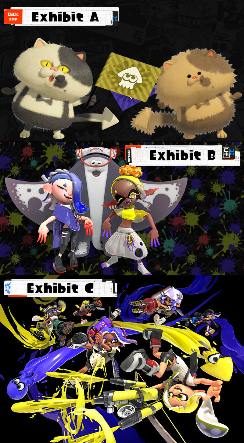Enjoy some artwork and get ready for the Splatoon 3: Splatfest World ...