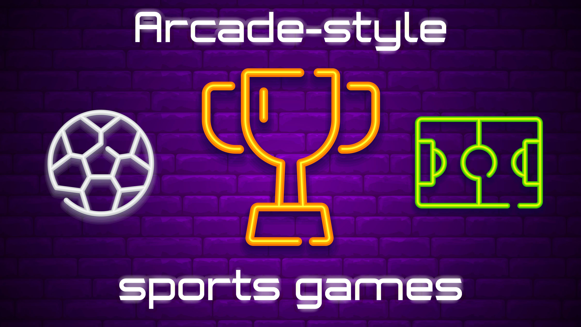 Power up with these arcadestyle sports games