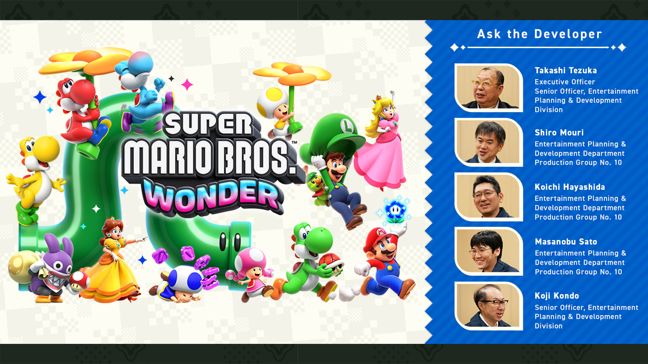 Ask the Developer Vol. 11, Super Mario Bros. Wonder—Part 2 - News -  Nintendo Official Site