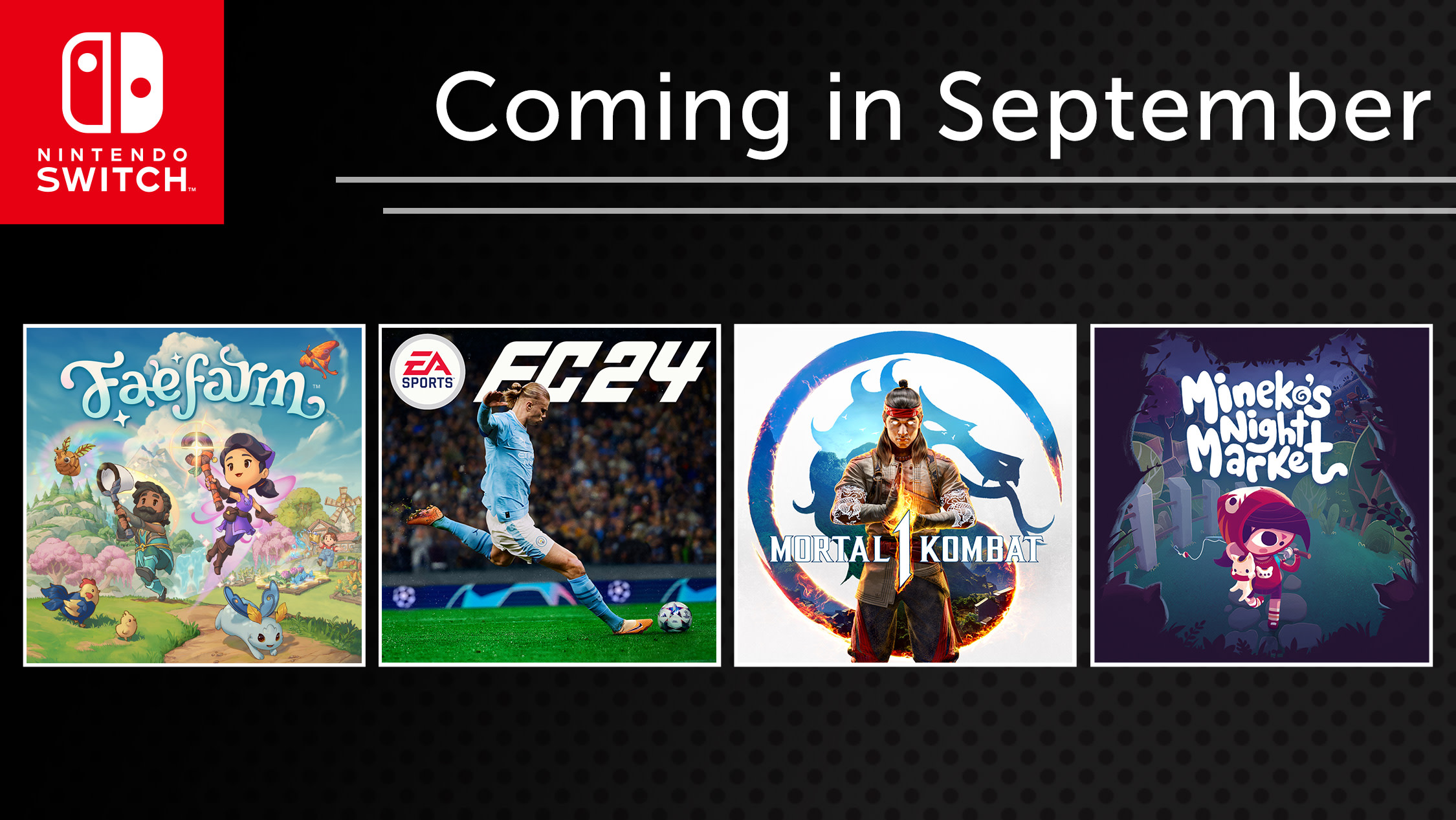 Games Released on Nintendo Switch in Sep. 23 Nintendo Official Site