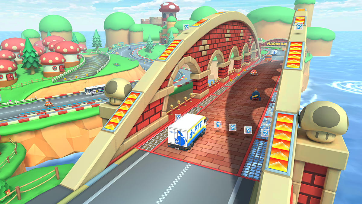 The Mii Tour begins in the Mario Kart Tour game