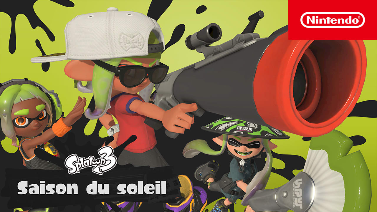 Saison du soleil ajoute à Splatoon 3 de nouvelles armes, cartes ...