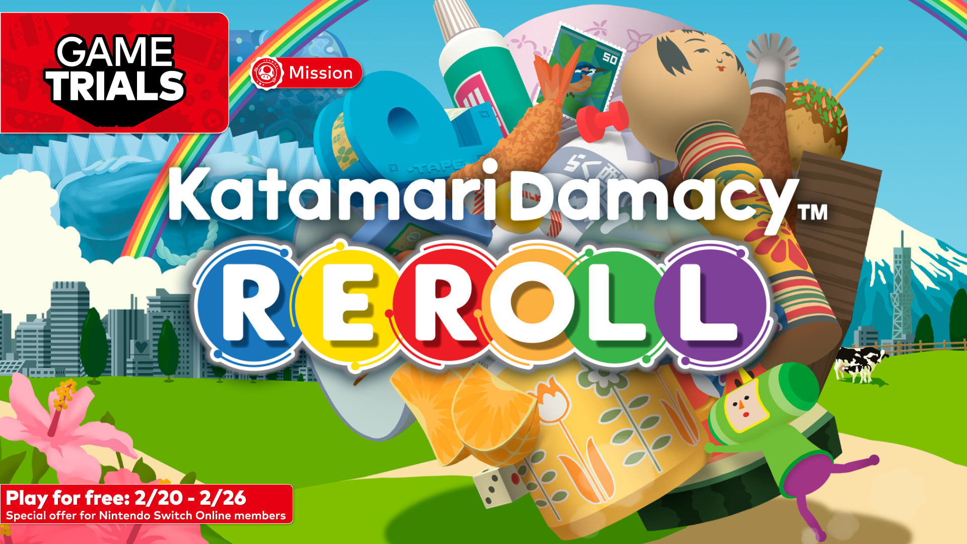 Katamari Damacy REROLL - PS4 - Neuf Sous Blister - Version US (multilingue EN/FR/ES)