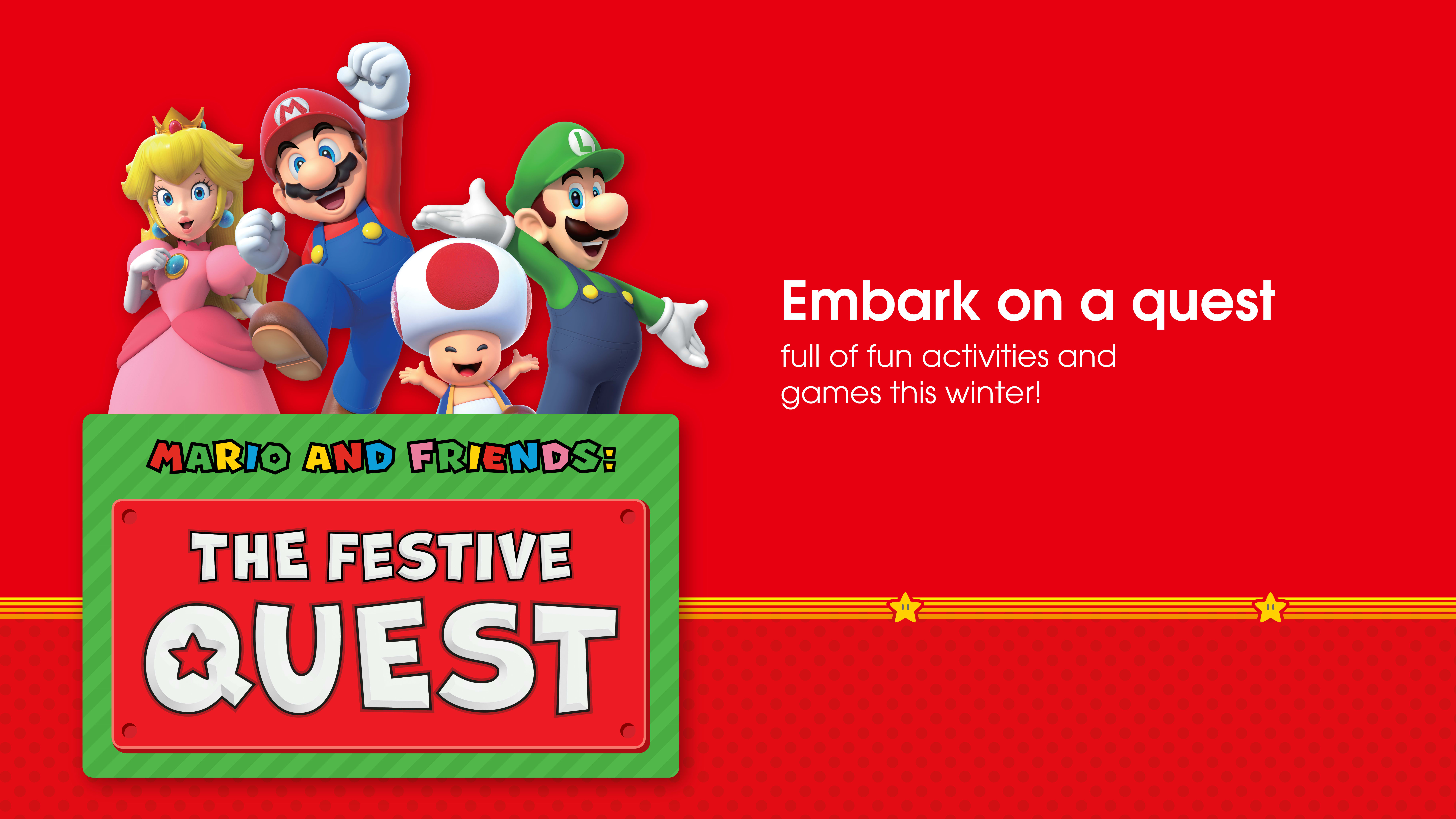 Come visit Mario and Friends and embark on a festive quest! - News ...
