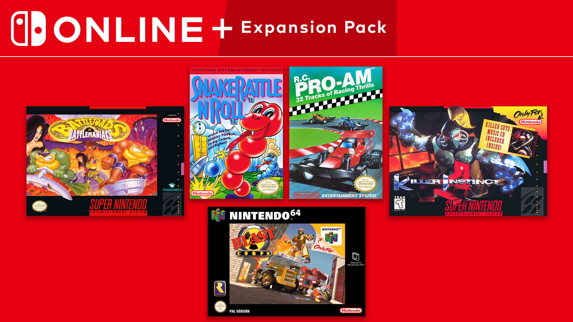 See what games were added to the Nintendo 64, Super NES, and NES collections