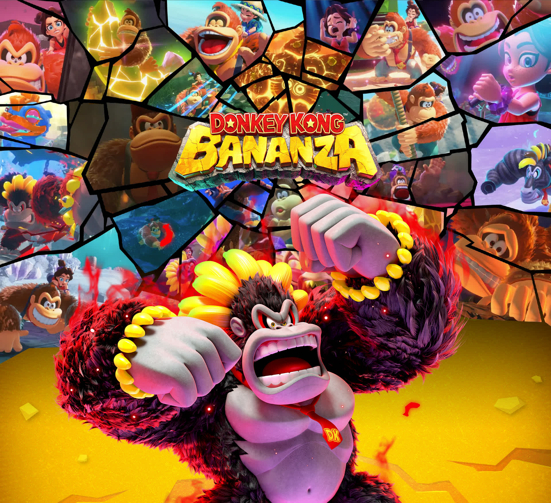 Prepare-se para se divertir muito em Donkey Kong Bananza