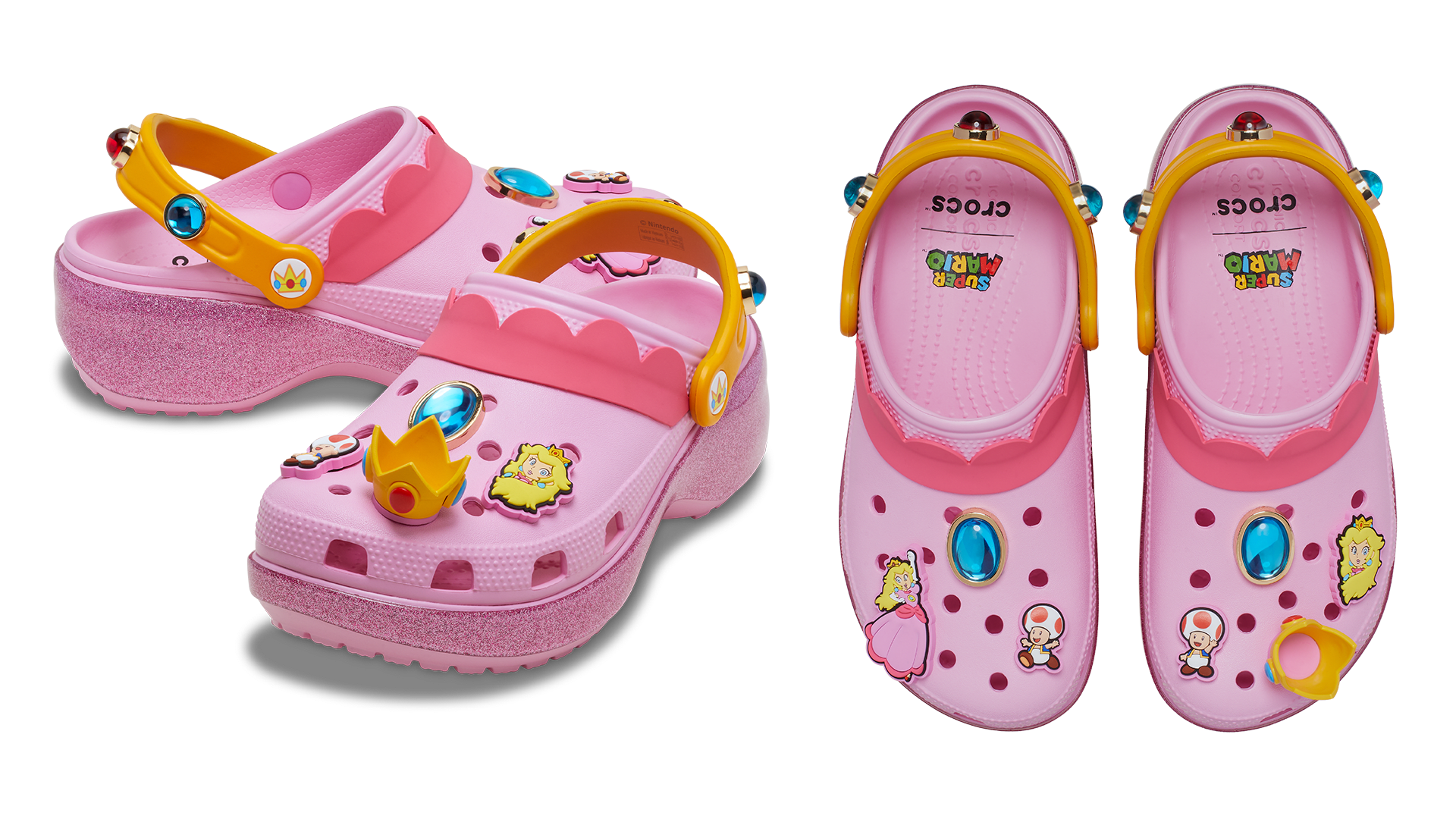 Image 5 from Crocs Launches Super Mario Collection Featuring Iconic Characters - PEach