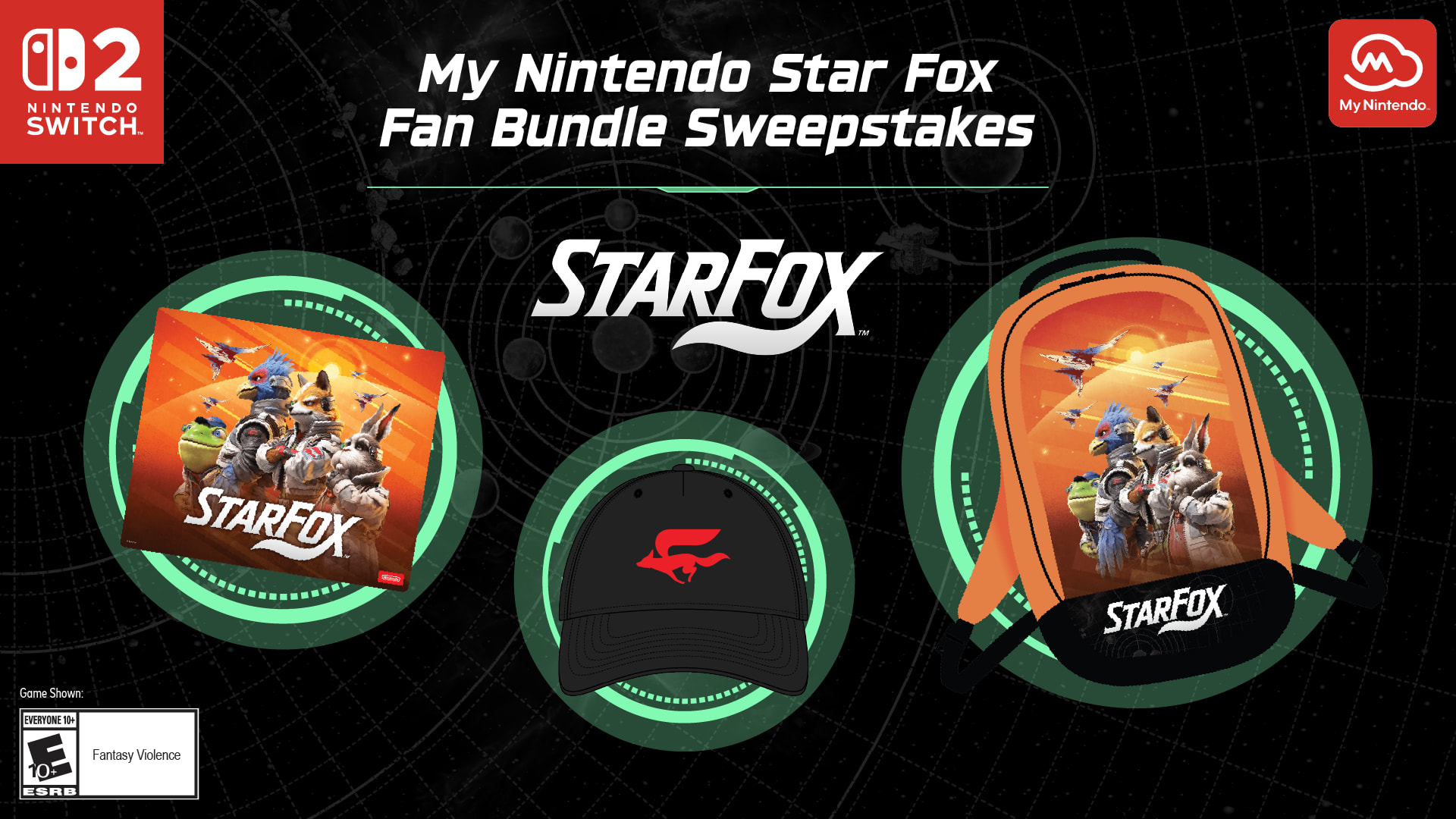 Image 5 from My Nintendo June Wrap-Up Highlights Star Fox Rewards and Sweepstakes - MKG SF My Nintendo Sweepstakes Assets 29288 1920x1080