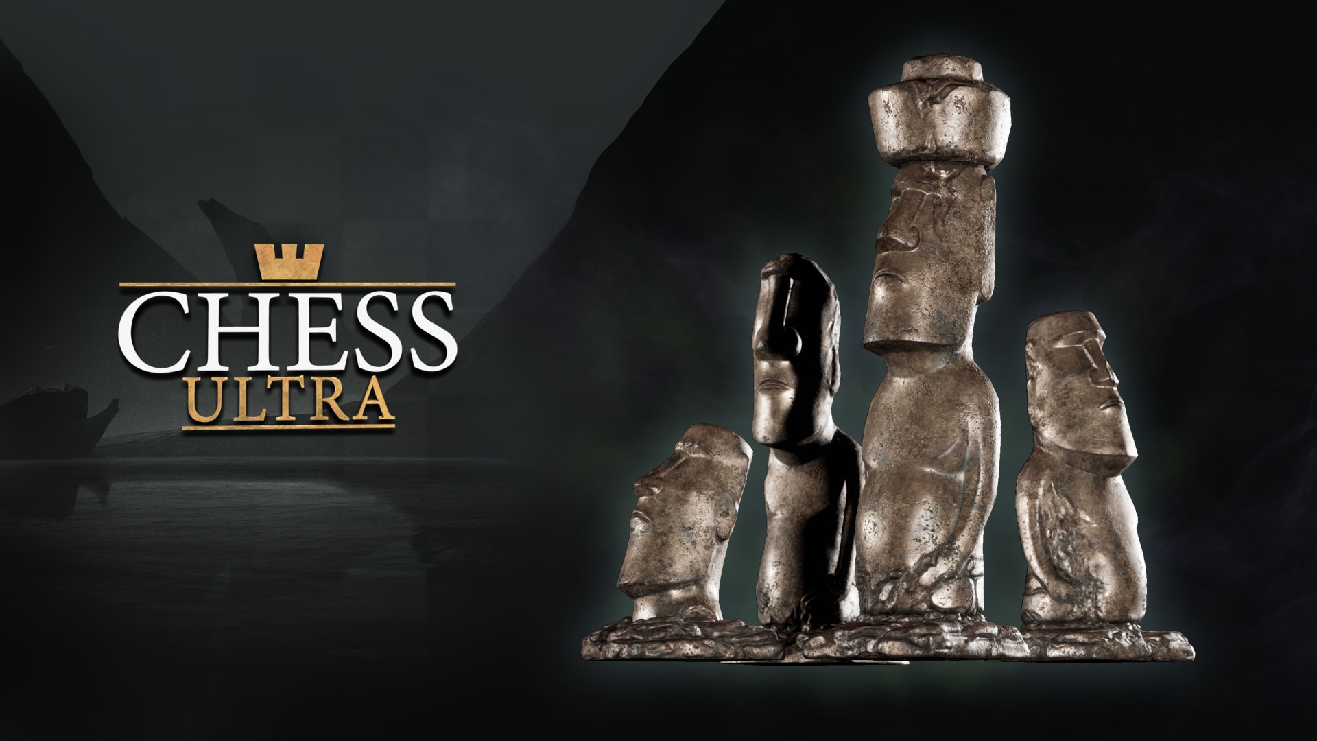 Chess Ultra: Easter Island chess set