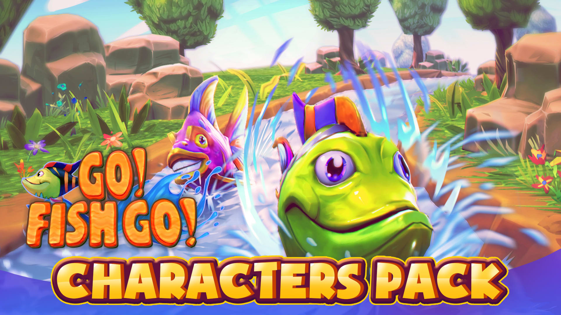 Go! Fish Go! Characters pack