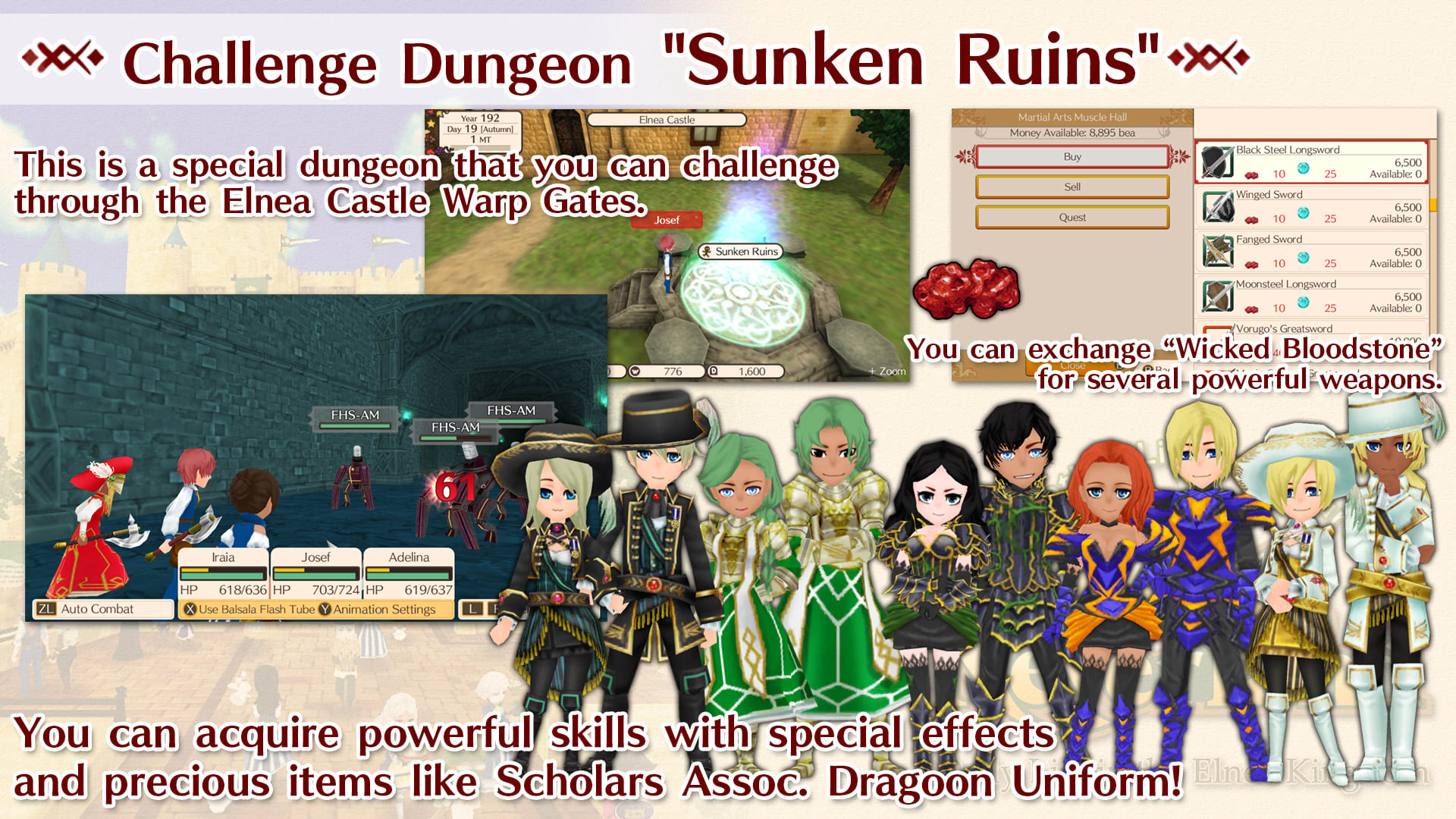 Challenge Dungeon "Sunken Ruins"