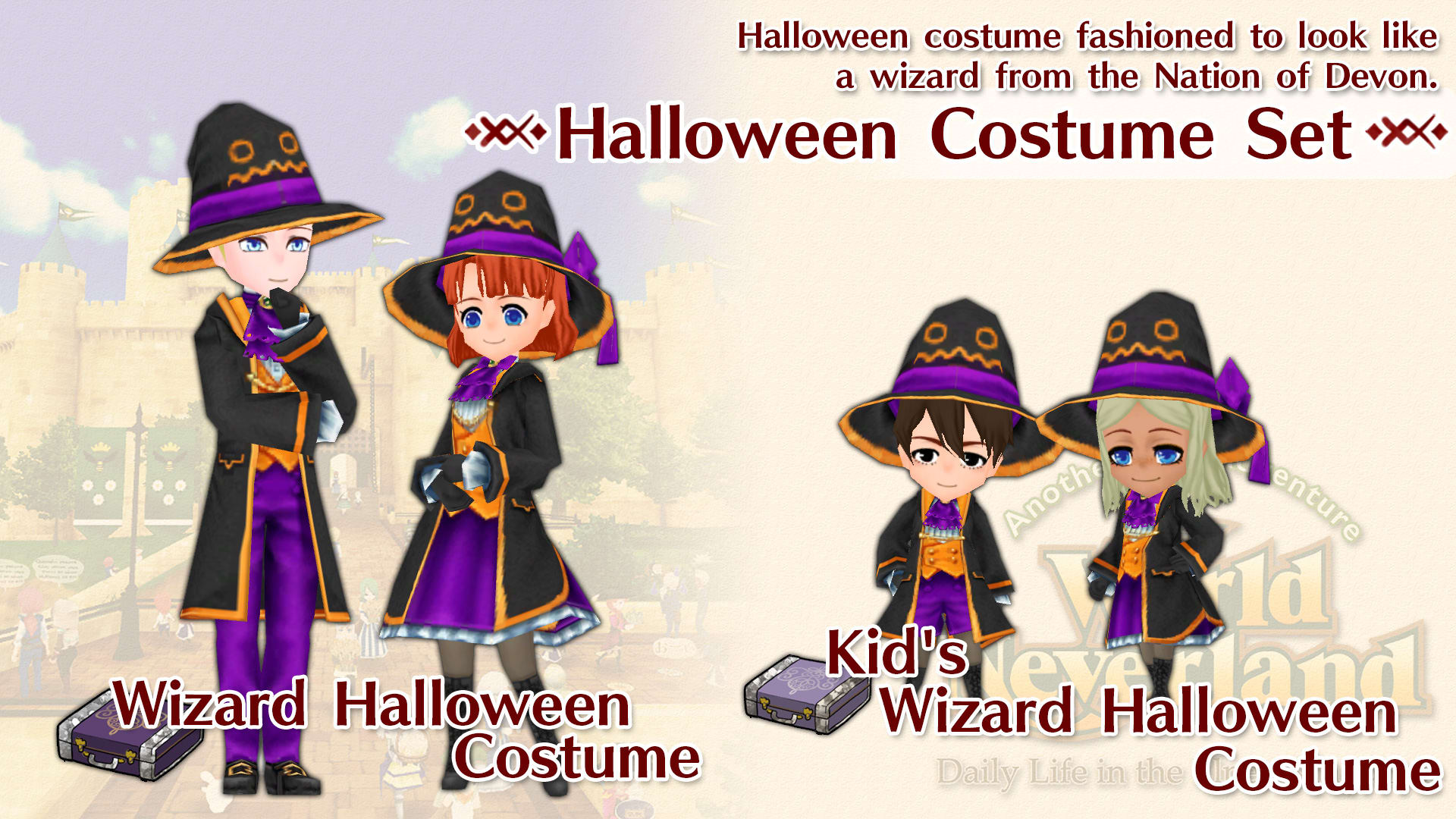 Halloween Costume Set
