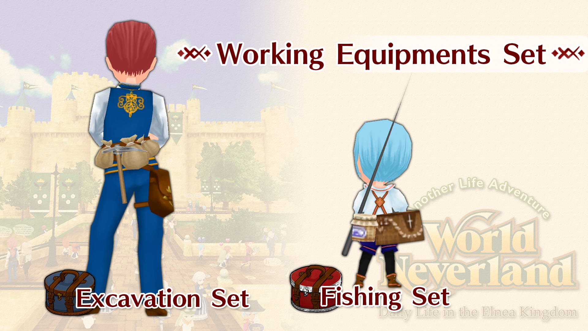 Working Equipments Set