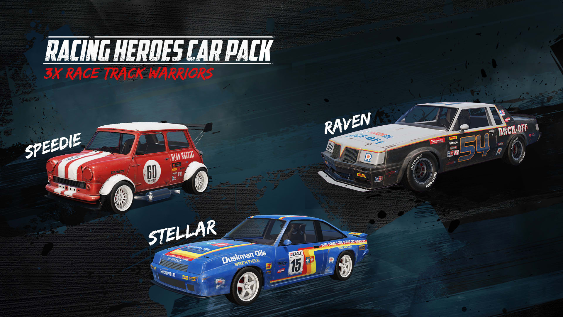 Racing Heroes Car Pack