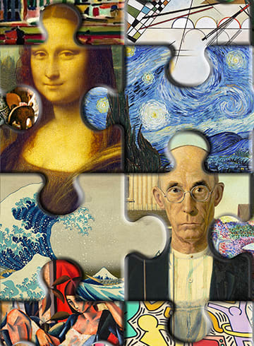 Jigsaw Art: 100+ Famous Masterpieces
