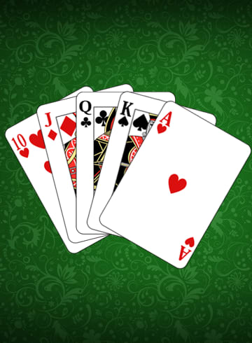 THE Card: Poker, Texas hold 'em, Blackjack and Page One